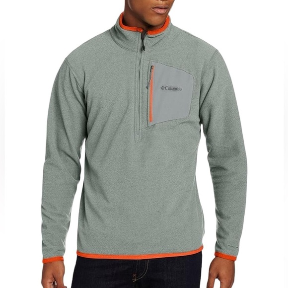 Columbia Jackson Creek Half Zip Sedona Sage Size large - Picture 1 of 11